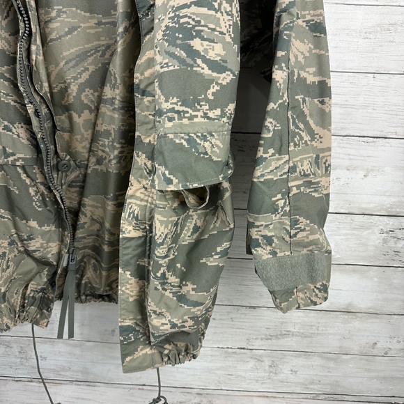 Orc Industries Improved Rainsuit Parka Wet Weather Jacket ACU Pattern XS - Picture 2 of 9